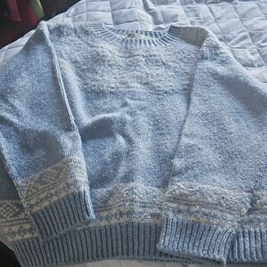 Beautiful Yoke Feature Sweater